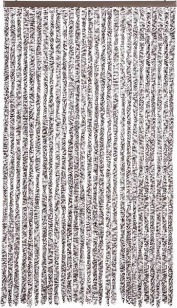 vidaXL Insektenschutz-Vorhang Braun und Beige 118x220 cm Chenille 315131 Bild 3