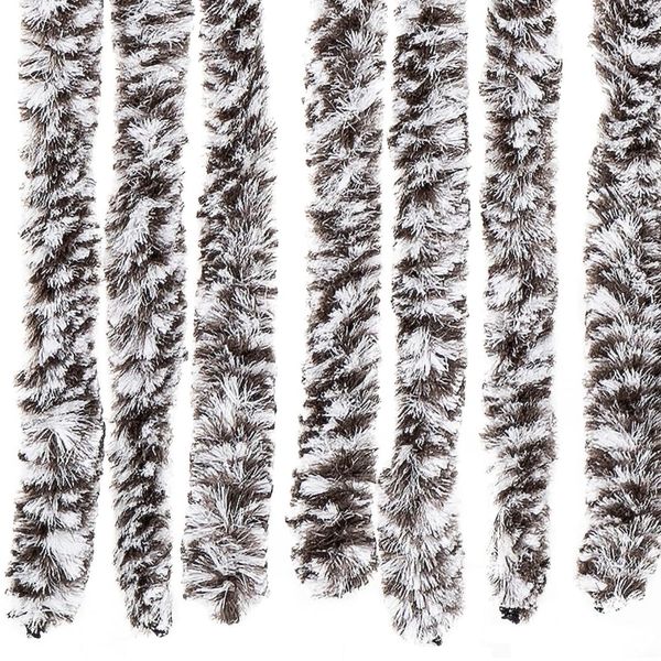 vidaXL Insektenschutz-Vorhang Braun und Beige 118x220 cm Chenille 315131 Bild 5