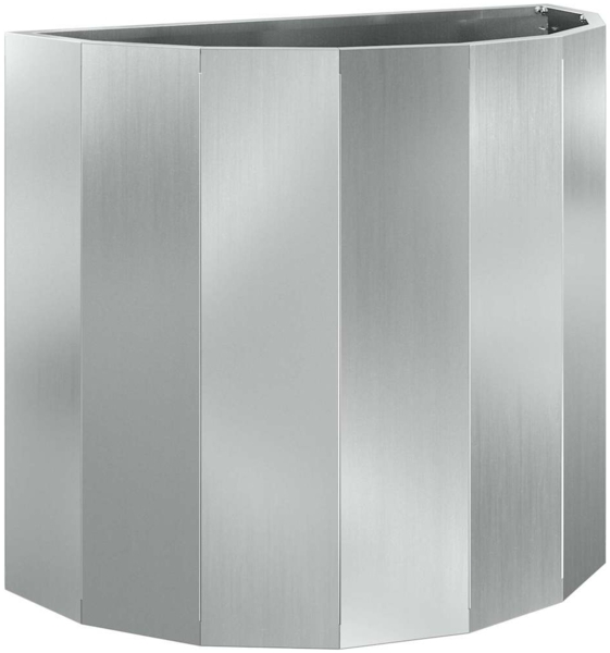 vidaXL Pflanzkübel Silber 60 x 30 x 50 cm Verzinkter Stahl 883722