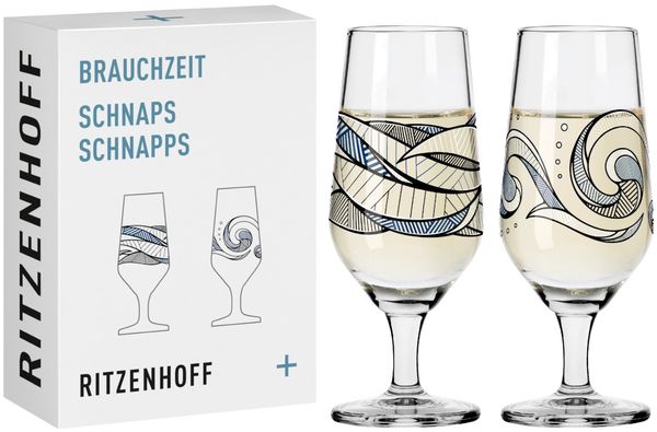 Ritzenhoff 3871003 Schnapsglas-Set #5, #6 BRAUCHZEIT Andreas Preis 2023