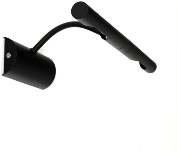 Licht-Erlebnisse Bilderleuchte BILDERLEUCHTE, ohne Leuchtmittel, Wandlampe Schwarz Wand Metall Wohnzimmer Bilderlampe