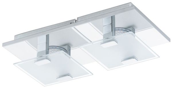 Eglo 93312 LED Wandleuchte oder Deckenleuchte VICARO in chrom 27x13,5 cm