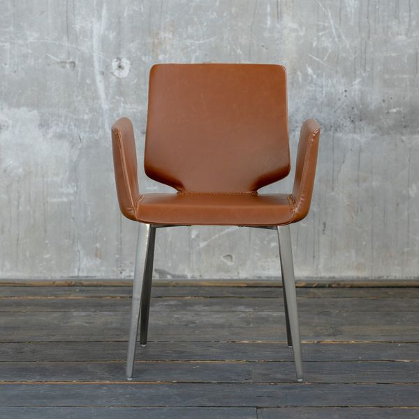 KAWOLA Stuhl HAMA Esszimmerstuhl Besprechungsstuhl braun 82 x 55 x 56 cm