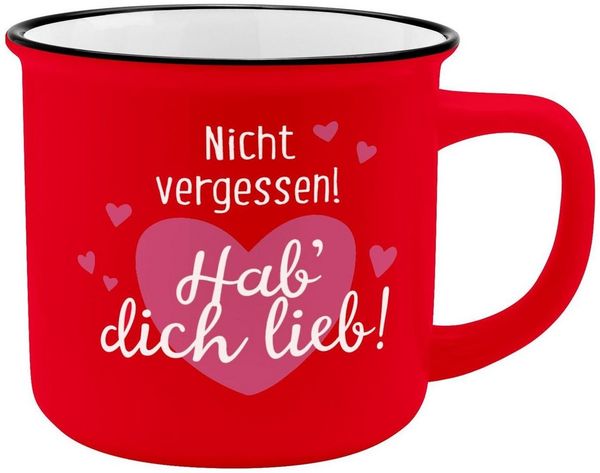 Sheepworld Becher, Nicht vergessen!, 11 x 9 x 8,4 cm