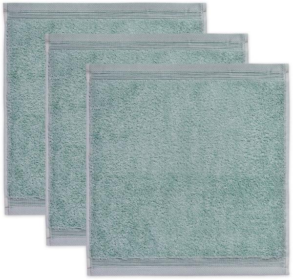 Möve Superwuschel Seiftuch 30x30 cm aus 100% Baumwolle, Tea 3er Set