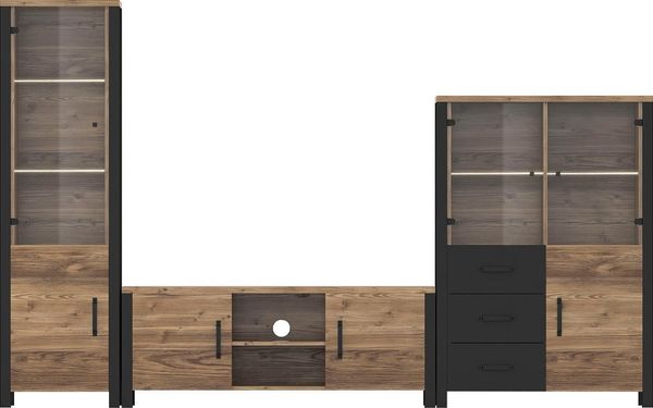 Home affaire Wohnwand Olin, (Set, 3-St)