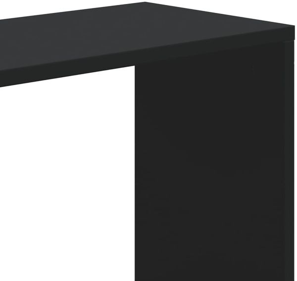 vidaXL Bücherregal 5 Böden Schwarz 80,5x23,5x162,5 cm Holzwerkstoff 852772 Bild 6
