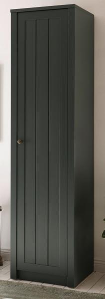 Stauraumschrank Forres in grün Landhaus 50 x 197 cm