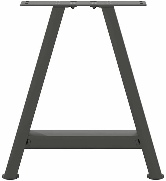 vidaXL Couchtischbeine A-Form 2 Stk. Anthrazit 38x(42-43) cm Stahl 4012830 Bild 4