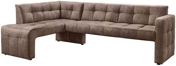 exxpo - sofa fashion Essbank Barista, bequem und elegant, hohe Bodenfreiheit, Eckbank Barista bequem und elegant, hochwertige Detailverarbeitung