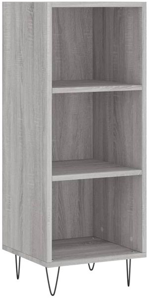 vidaXL Sideboard Grau Sonoma 34,5x32,5x90 cm Holzwerkstoff 828730 Bild 2