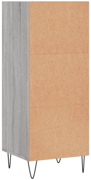 vidaXL Sideboard Grau Sonoma 34,5x32,5x90 cm Holzwerkstoff 828730 Bild 6