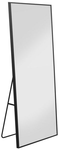 Furnishings Home Ganzkörperspiegel Spiegel groß rechteckiger Wandspiegel mit Metall Alu Rahmen (Set, 1-St, Dekorativer Rechteck Wandspiegel), für Schlafzimmer Garderobe Wohnzimmer Hotel Friseurladen