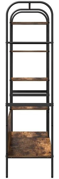 vidaXL Kleiderständer mit Regal Braun Eichen-Optik 120 x 44 x 160 cm 868447 Bild 6