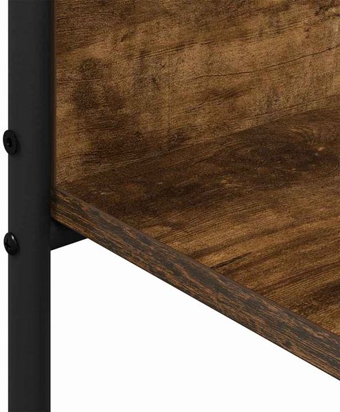 vidaXL Kleiderständer mit Regal Braun Eichen-Optik 120 x 44 x 160 cm 868447 Bild 8