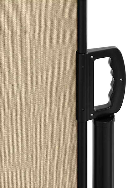 vidaXL Seitenmarkise Ausziehbar Beige 180x500 cm 4004450 Bild 8