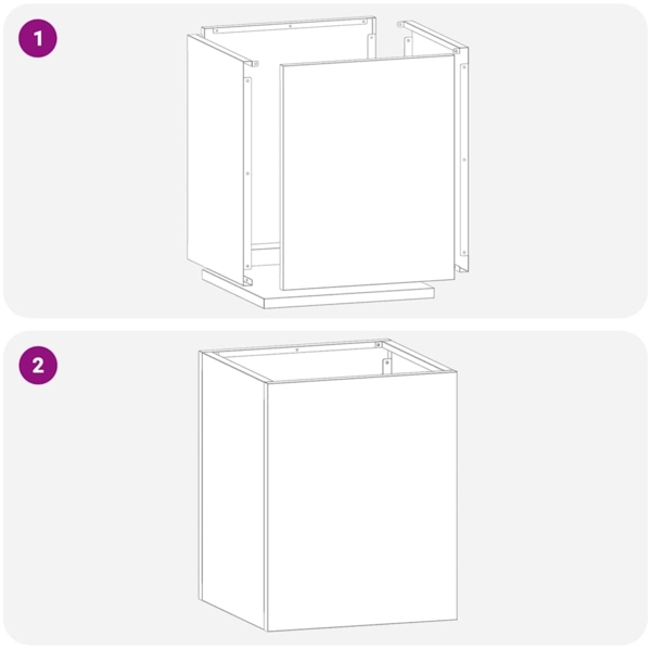 vidaXL Gartenblumentopf Schwarz 32 x 32 x 40 cm Kaltgewalzter Stahl 876343 Bild 7