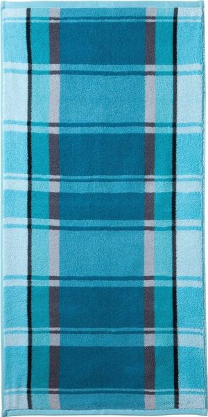 Erwin Müller Handtuch Handtuch "Ludwigsburg" 4er-Pack, Jacquard, Walk-Frottier Uni/Karo/Ornamente