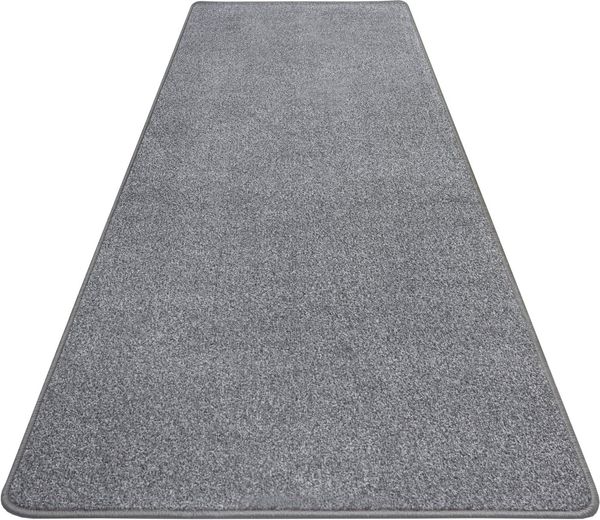 Hanse Home Exclusiv Läufer Liberty, rechteckig, Höhe: 7 mm, Uni-Farben, Strapazierfähig, Kräftige Farben, Kettelung, Meliert