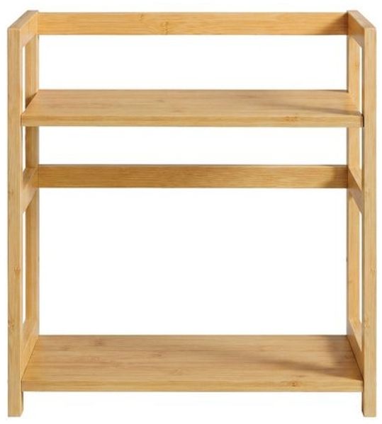 SONGMICS Gewürzregal mit 2 Ebenen, Küchenregal, für Arbeitsplatte, Küche, beige Bild 4