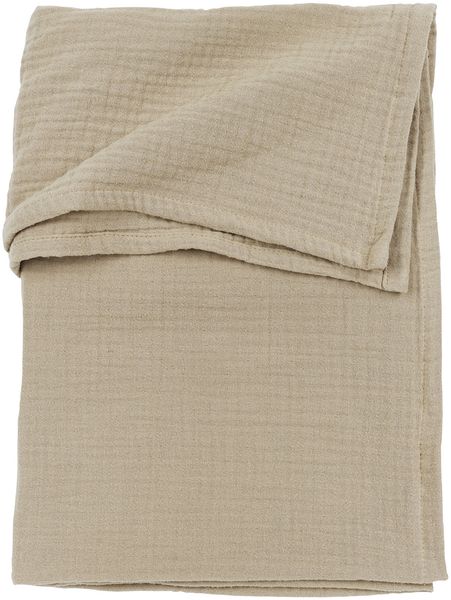 Meyco Bettlaken Uni - Pre-washed - Sand Braun sand
