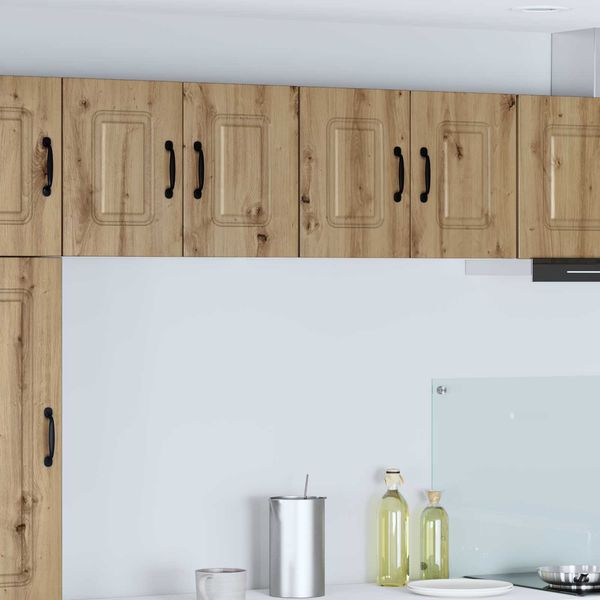 vidaXL Geschirrspülerfront Kalmar 2 pcs Artisan-Eiche 60 x 31 x 40 cm 884573