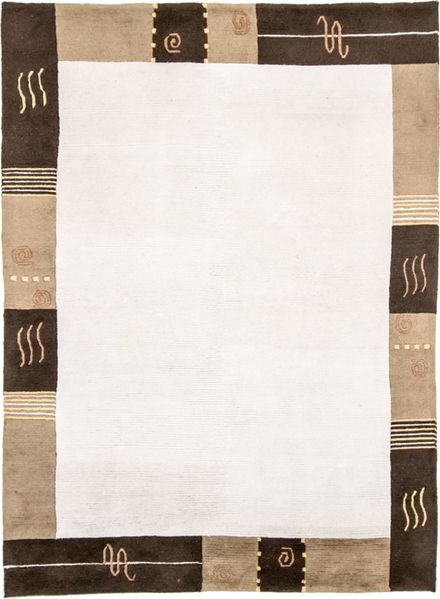 Nepal Teppich »Milos« 140 x 70 cm - beige