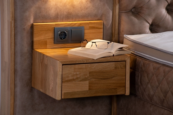 Meisterbetten Boxspringbett King 240x220 in MS-Grey, Matratzenbezug Optiflex, Ergoflex-Topper Bild 4