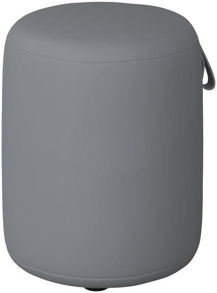 BADEDU PINA Badhocker 34 cm breit, Grau