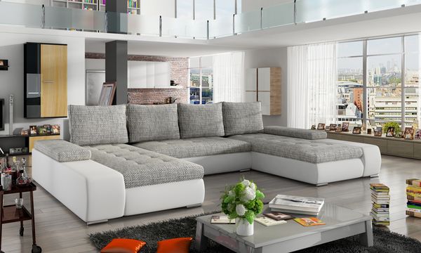Eltap Marino Ecksofa (Berlin 01, Soft 17) Symmetrisch
