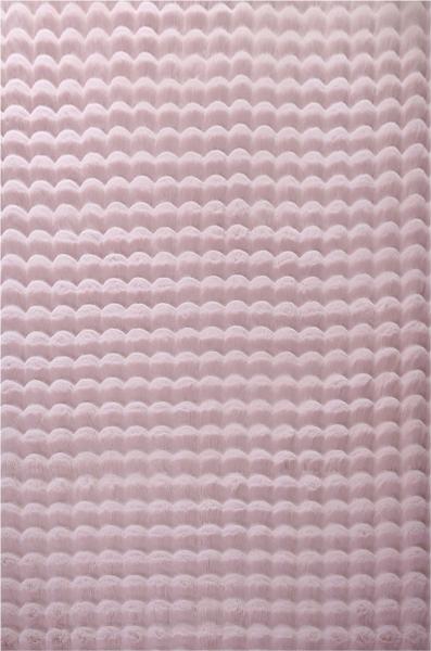 Hochflor Teppich Alessandro Läufer - 80x150 cm - Rosa