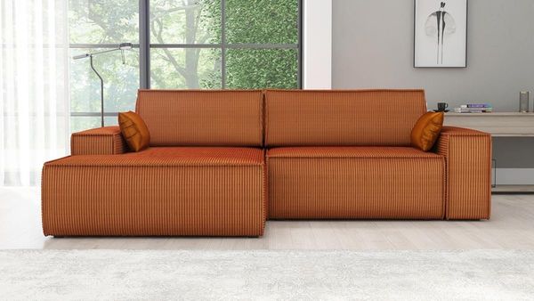 A&J MöbelLand GmbH Ecksofa TOR mit Bettkasten und Schlaffunktion Bonel