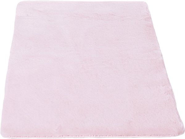 Gino Falcone Badematte Sara, Höhe 25 mm, rutschhemmend beschichtet, fußbodenheizungsgeeignet, Polyester, rechteckig, Badteppich, Fell-Optik, besonders weich, eckig & rund erhältlich