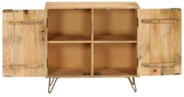vidaXL Sideboard 80x30x75 cm Massivholz Mango 246155 Bild 8