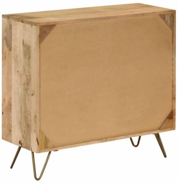 vidaXL Sideboard 80x30x75 cm Massivholz Mango 246155 Bild 7