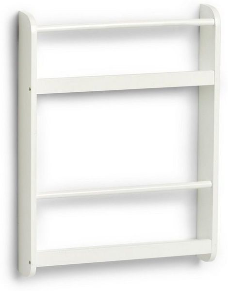 Zeller Present Regal Wandregal m. 2 Ablagen, MDF, weiß, 42 x 9 x 56 cm
