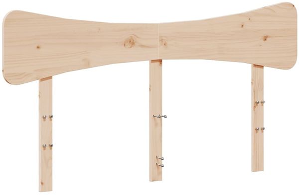 vidaXL Massivholzbett ohne Matratze 135x190 cm Kiefernholz 3328247 Bild 6