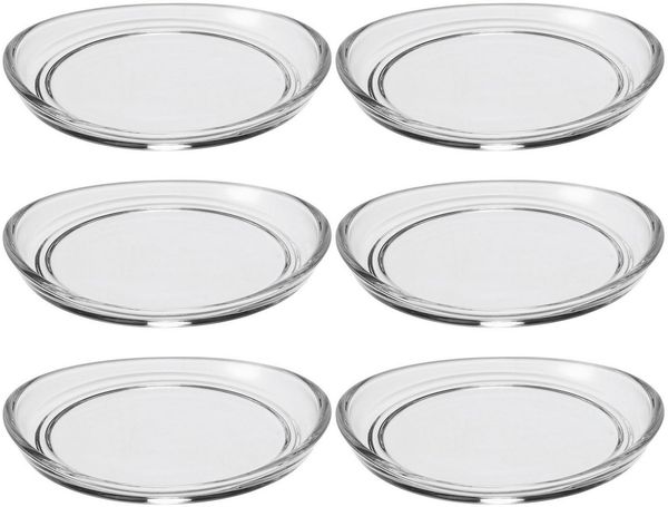 LEONARDO Glasuntersetzer LOOP, Set, 6-tlg, Glas