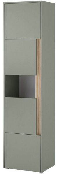 Home affaire Vitrine City/Giron, moderner Hochschrank, Glasvitrine zeitlos, modern, ausreichend Stauraum, vielseitig einsetzbar