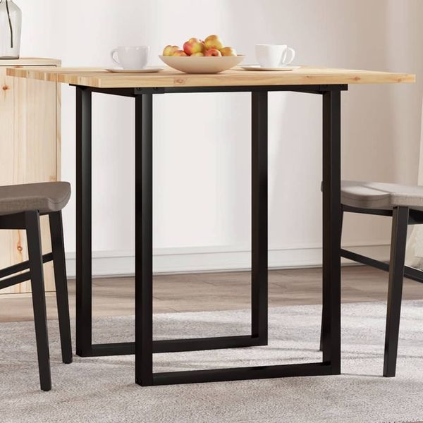 vidaXL Tischplatte Quadratisch 80x80x2 cm Massivholz Akazie 4008710