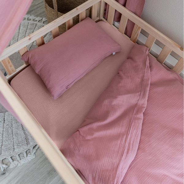 lilimaus Kinderbettwäsche Musselin Kinderbettwäsche 100x135 135x200 - Bettwäsche Kinderbett, 1 teilig, Kinderbettwäsche Set 100% Baumwolle, atmungsaktiv & weich