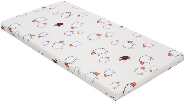 Kindermatratze Babymatratze mit Baumwollbezug, waschbar & rollbar–Allergikergeeignet, Best for Kids, 6 cm hoch, (Set), 60x120 cm, Bezug aus Baumwolle, Hergestellt in der EU