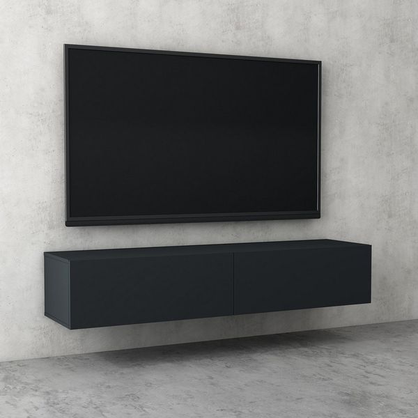 doporro TV-Board TV-schrank Fernsehschrank Low-Board TV-Tisch Wand-hängend F02
