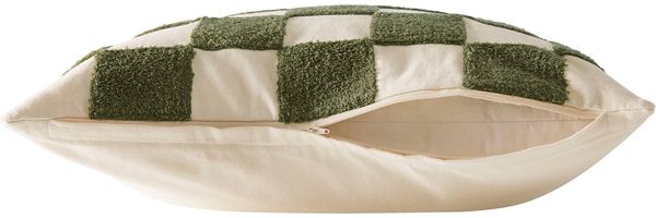 homsy by Ana Johnson Dekokissen Chessley, 3D-Optik aus Baumwolle, Zweiseitiges Design, Pflegeleicht, 1er Pack