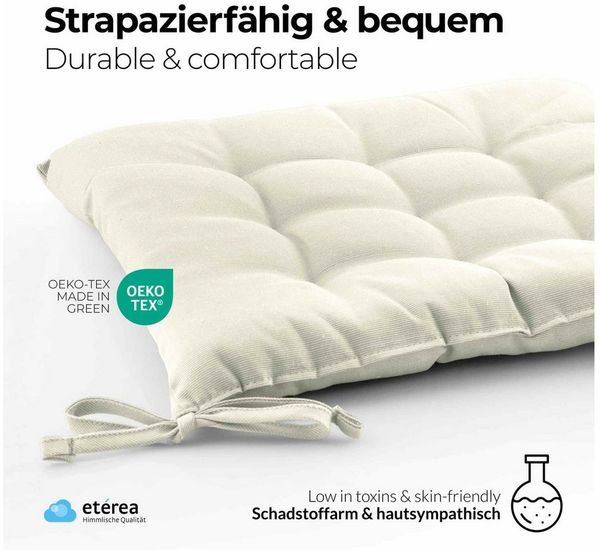 etérea Himmlische Qualität Sitzkissen etérea Sitzkissen Stuhlkissen Basic Auflage und