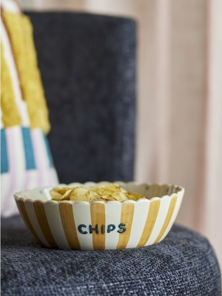 BLOOMINGVILLE Chip Schale Bunt Steingut