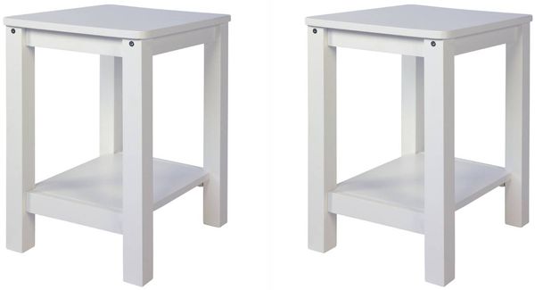 Holzhocker 2er Set Sitzhocker Kiefer Holz Massiv Tischhocker Garderobe Esszimmer Hocker