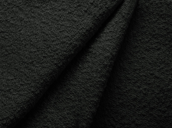 Micadoni Ecksofa Miley 4-Sitzer Links Boucle Baloo Schwarz Bild 4