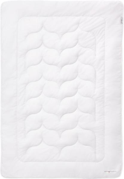 OBB Faserdecke Sommerdecke Selma Leichtsteppbett extra leicht 200x200 cm