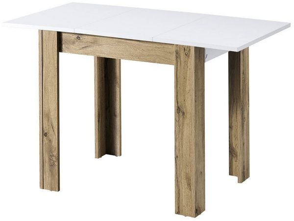 B&D home Esstisch LIVIUS, Holztisch, ausziehbar, 60 / 80cm Breit, 4-6 Personen versch. Farben Bild 2